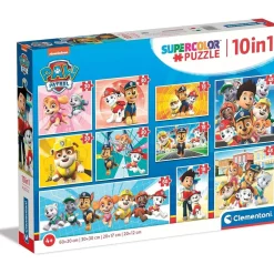 - Patrulla Canina - Puzzle infantil progresivo 10 en 1 de la Patrulla Canina ㅤ*CLEMENTONI Sale