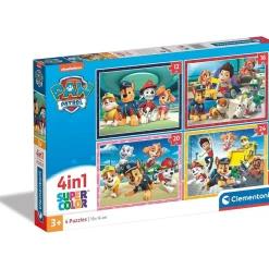 Sale - Patrulla Canina - Puzzle infantil de Patrulla Canina: conjunto de 12, 16, 20 y 24 piezas, color variado, talla única ㅤ Juegos Y Puzzles