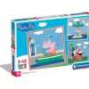 - Peppa Pig - Puzzle Supercolor 3x48 piezas ㅤ Juegos Y Puzzles