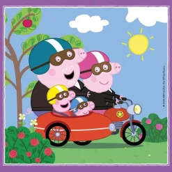 - Peppa Pig - Puzzle Supercolor 3x48 piezas ㅤ Juegos Y Puzzles