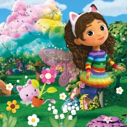 - Puzle Gabbys Dollshouse 3x48 Piezas ㅤ Juegos Y Puzzles