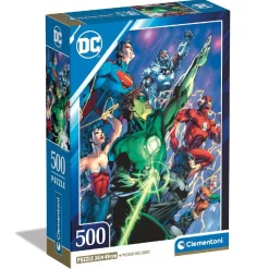 Discount - Puzzle 500 piezas DC Cómics - Liga de la justicia Juegos Y Puzzles