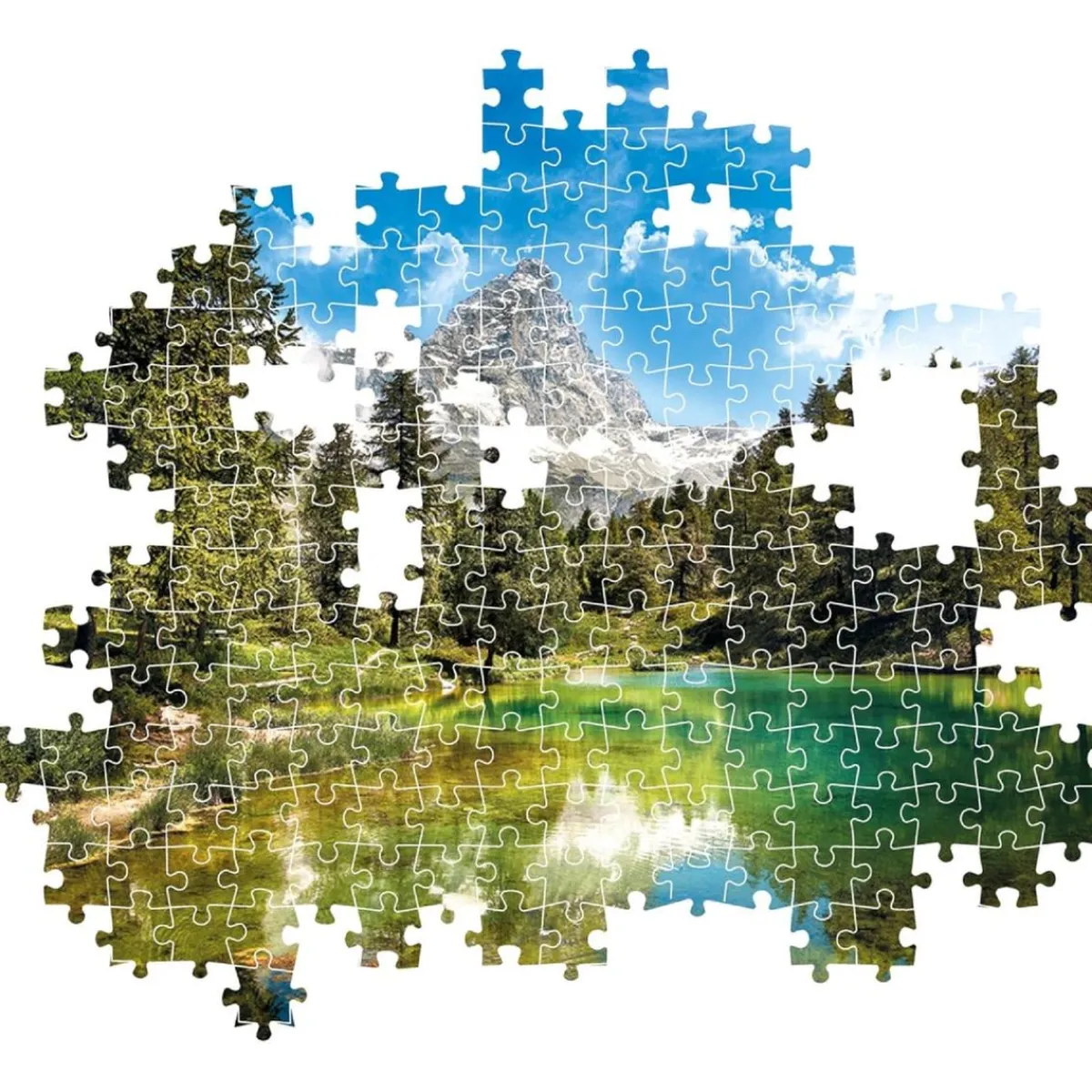 Hot - Puzzle 1500 piezas High Quality Collection - Lago Azul Juegos Y Puzzles