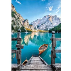 - Puzzle 500 piezas High Quality Collection - Braies Lake*CLEMENTONI New