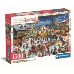 - Puzzle 1500 piezas - Feria de navidad Juegos Y Puzzles