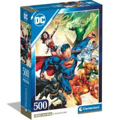 Outlet - Puzzle 500 piezas DC Cómics - Liga de la justicia Juegos Y Puzzles