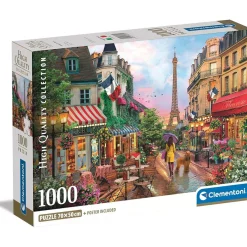 - Puzzle 1000 piezas flores en Paris ㅤ*CLEMENTONI Online