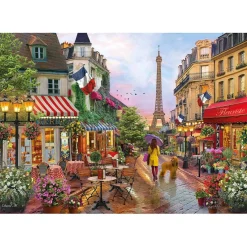 - Puzzle 1000 piezas flores en Paris ㅤ*CLEMENTONI Online