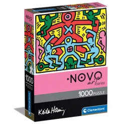 - Puzzle Arte Moderno Keith Haring 1000 Piezas ㅤ*CLEMENTONI