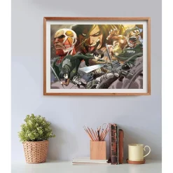 - Puzzle Attack on Titans edición especial 500 piezas ㅤ*CLEMENTONI Best