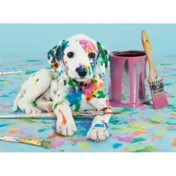 - Puzzle de 500 piezas: Pequeño dálmata divertido*CLEMENTONI Hot