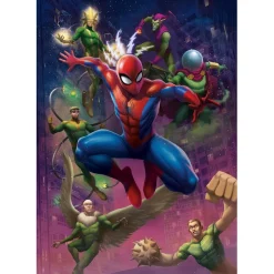 - Puzzle de habilidad Spiderman Marvel, 1000 piezas ㅤ*CLEMENTONI Best