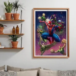 - Puzzle de habilidad Spiderman Marvel, 1000 piezas ㅤ*CLEMENTONI Best
