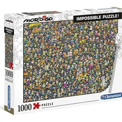 Sale - Puzzle ilustrado de 1000 piezas imposible Juegos Y Puzzles