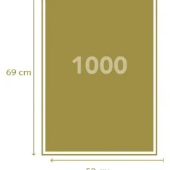 Sale - Puzzle ilustrado de 1000 piezas imposible Juegos Y Puzzles