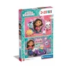 - Puzzle Infantil 2x20 Piezas La Casa de Muñecas de Gabby ㅤ*CLEMENTONI Clearance