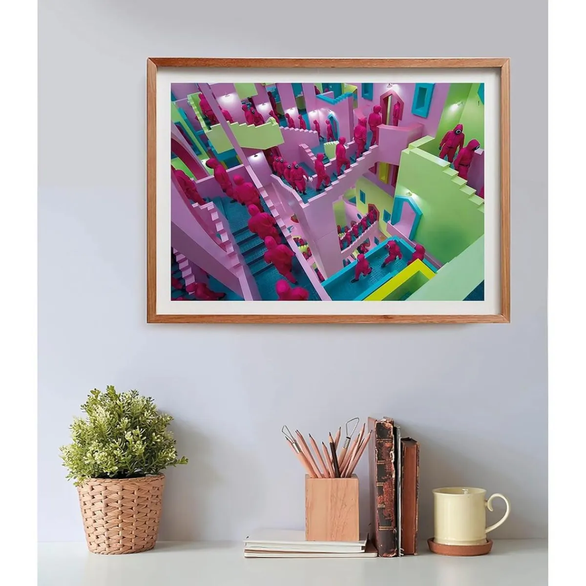 - Puzzle Juego del Calamar, 500 piezas, multicolor ㅤ Juegos Y Puzzles