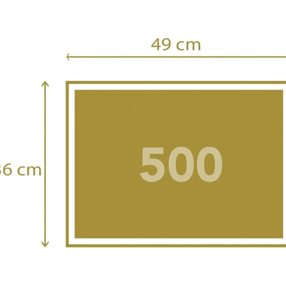 - Puzzle Juego del Calamar, 500 piezas, multicolor ㅤ Juegos Y Puzzles