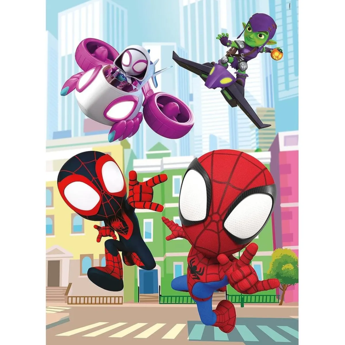 Outlet - Puzzle Maxi Infantil de 60 Piezas - Los Amigos de Spidey ㅤ Juegos Y Puzzles