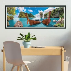 - Puzzle panorámico de 1000 piezas, Bahía de Phuket ㅤ*CLEMENTONI Best