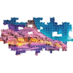 Clearance - Puzzle panorámico de 1000 piezas, Noche colorida en las Islas Lofoten ㅤ Juegos Y Puzzles