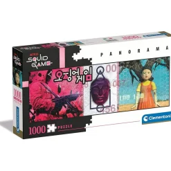 New - Puzzle panorámico del juego del calamar 1000 piezas ㅤ Juegos Y Puzzles