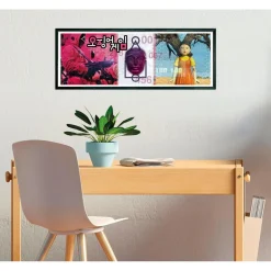 New - Puzzle panorámico del juego del calamar 1000 piezas ㅤ Juegos Y Puzzles