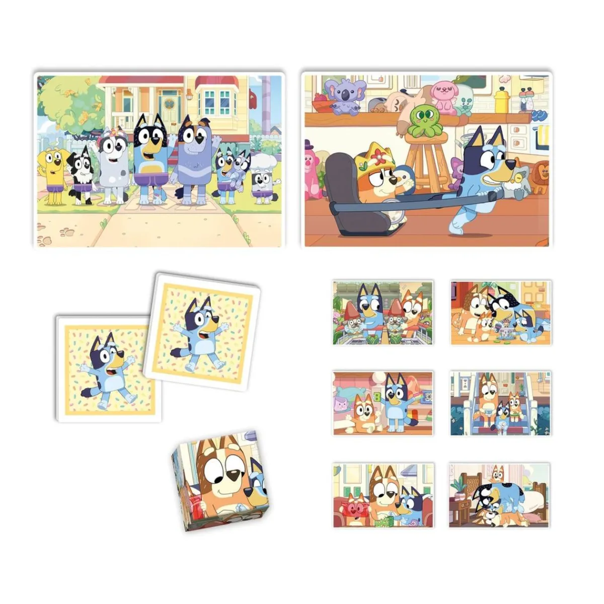 - Puzzles Edukit 4 en 1 Bluey*CLEMENTONI Outlet