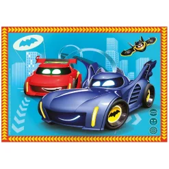 Outlet - Puzzles progresivos 4 en 1 - Batwheels Juegos Y Puzzles