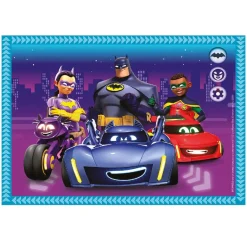 Outlet - Puzzles progresivos 4 en 1 - Batwheels Juegos Y Puzzles