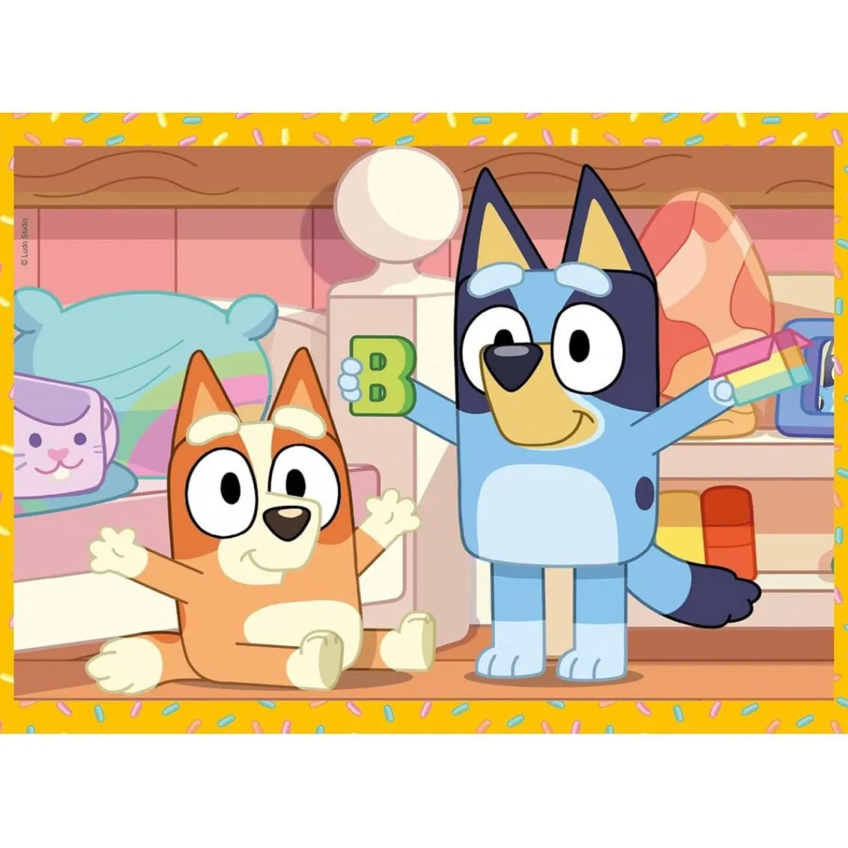 Sale - Puzzles progresivos 4 en 1 - Bluey Juegos Y Puzzles
