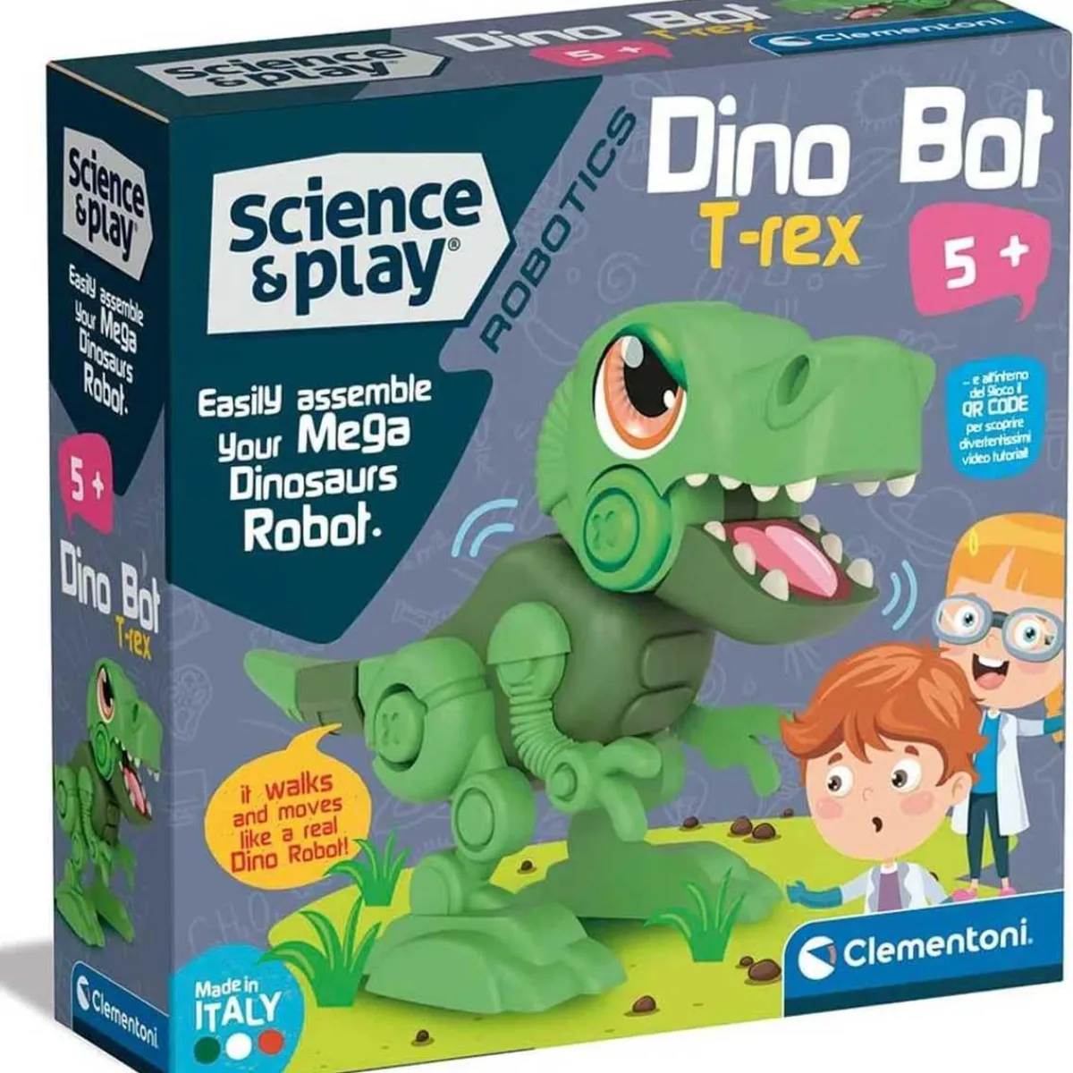Online - Robot T-Rex para Montar y Aprender Robótica Infantil, Juguete Educativo ㅤ Steam