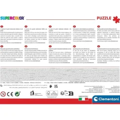 - Rompecabezas Supercolor de Dibujos Animados de 104 Piezas ㅤ*CLEMENTONI Best