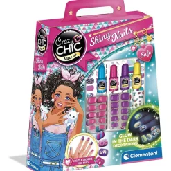 Sale - Set de uñas brillantes Crazy Chic en la oscuridad Estilo De Vida