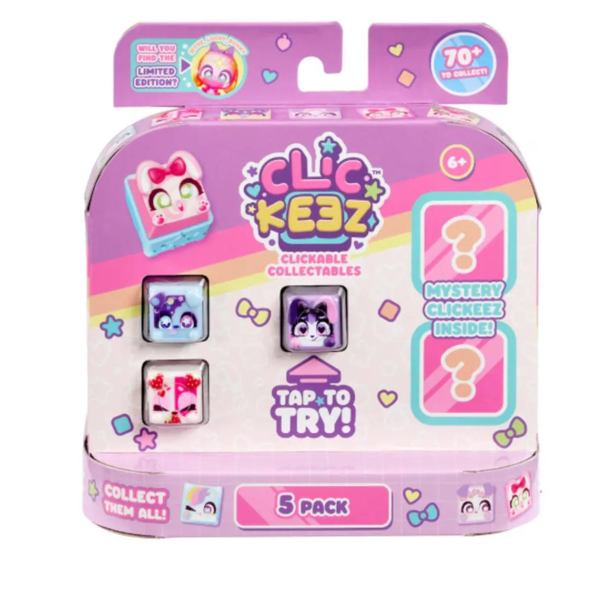 Clickeez - Multi Pack 5 teclas Clickeez (Varios modelos)*BIZAK Clearance