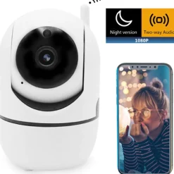 Sale Cámara inteligente seguimiento y vigilancia 360 Wifi Electrónicos