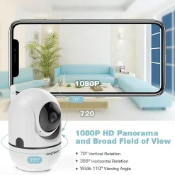 Sale Cámara inteligente seguimiento y vigilancia 360 Wifi Electrónicos
