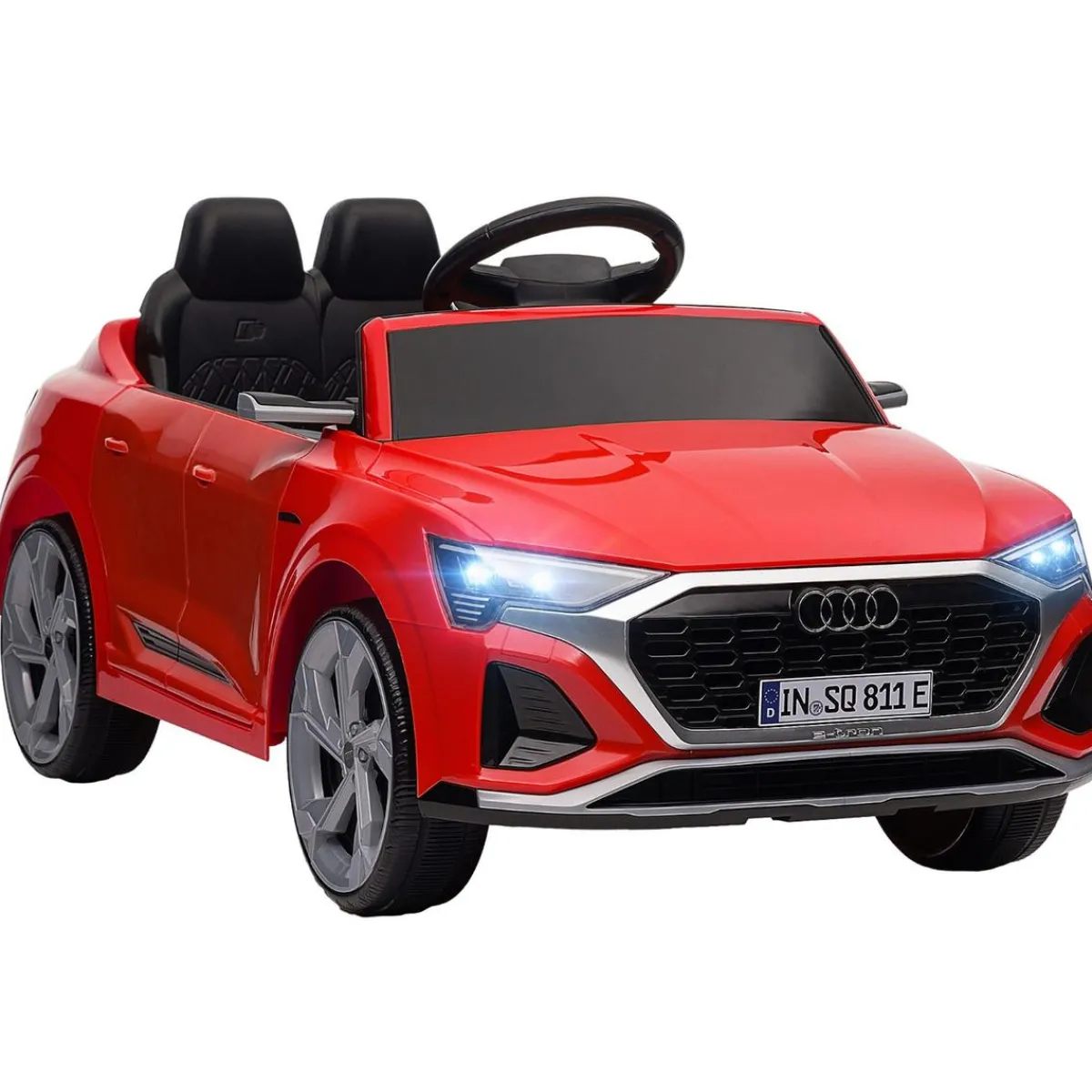 Coche Eléctrico Infantil Audi Q8 Etron Sportback 12V Rojo*AIYAPLAY Hot
