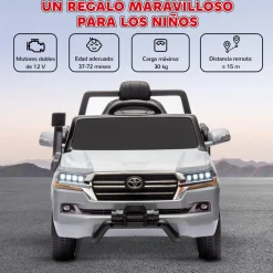 Coche eléctrico Toyota LAND CRUISER Gris*AIYAPLAY Outlet