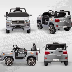 Coche eléctrico Toyota LAND CRUISER Gris*AIYAPLAY Outlet