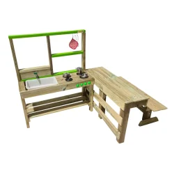 Cocina de madera de exterior Spicy Delicious Casas