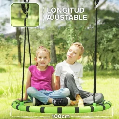 Columpio exterior para niños Negro*AIYAPLAY Best