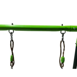 New Columpio metálico doble Olea + asiento bebé Columpios