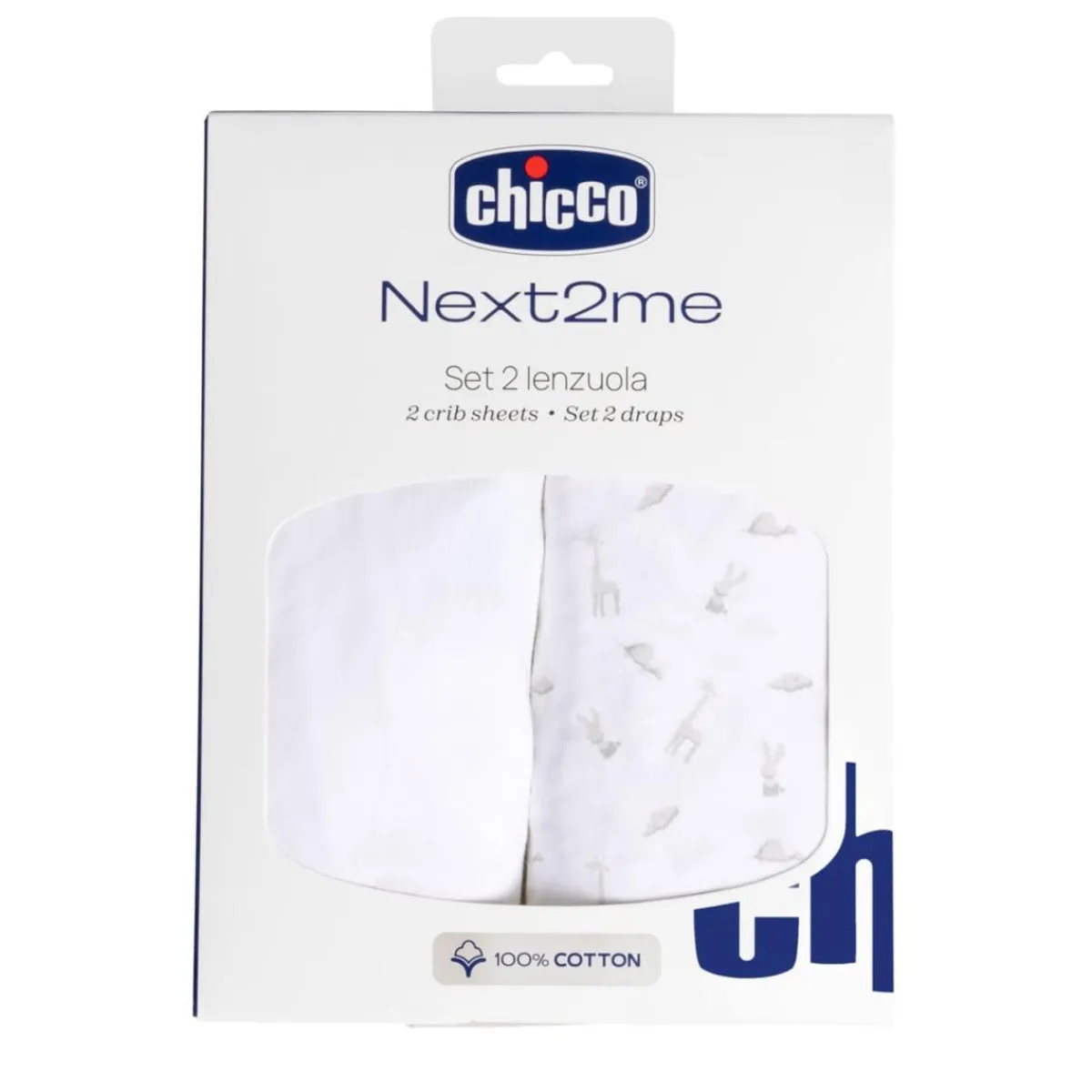 Conjunto 2 Pcs Algodón Next2Me Cloud*CHICCO Outlet