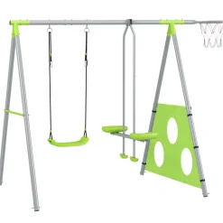 Conjunto de columpios 4 en 1 Verde*AIYAPLAY New