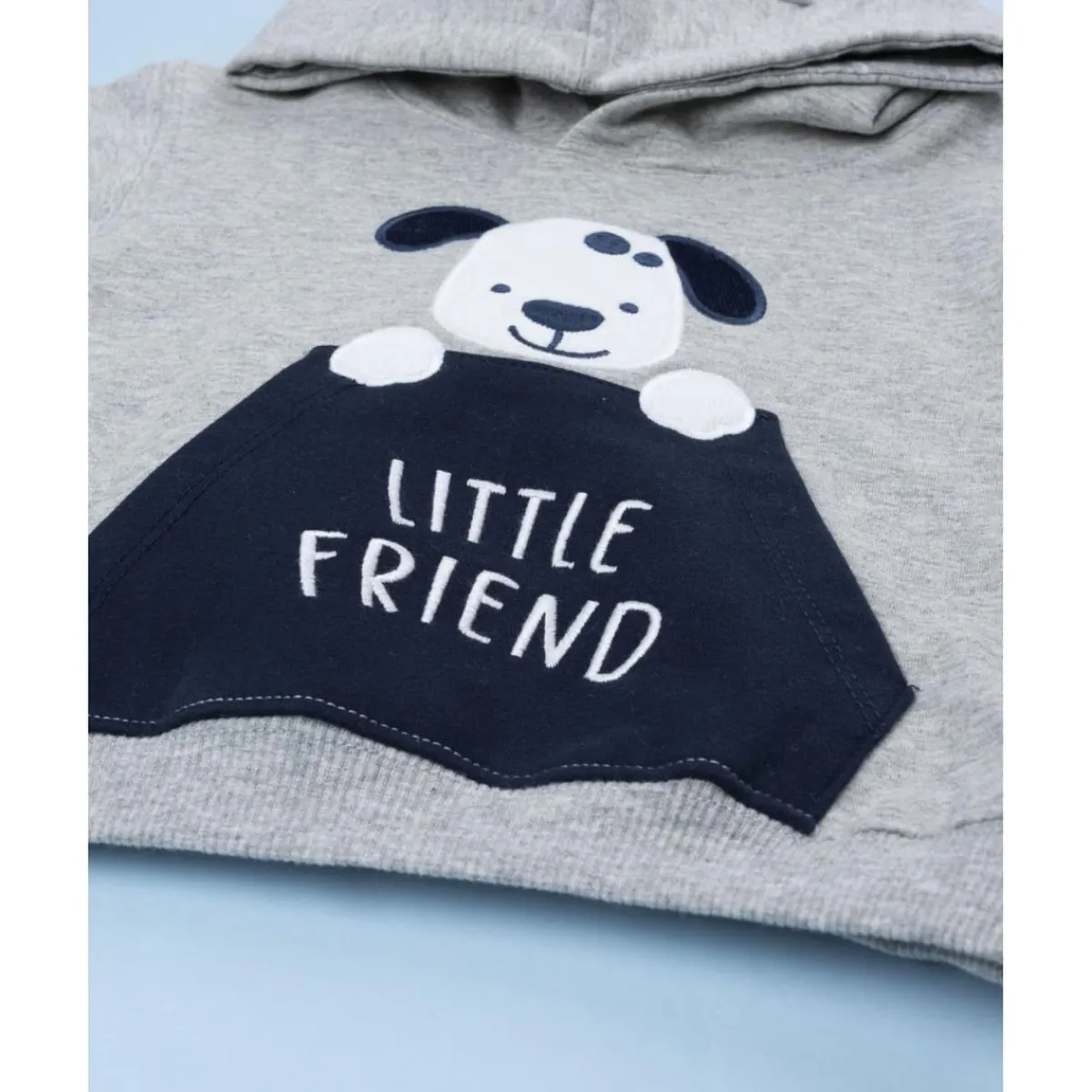 Outlet Conjunto felpa niño gris y azul con perrito Niño·Bebé Niño 3-36 Meses|Bebé Niño 3-36 Meses·Conjuntos Y Deporte