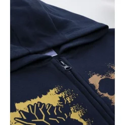 Conjunto jogging azul y verde con capucha para niño*Prenatal New