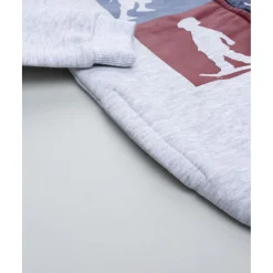 Conjunto jogging de niño gris y azul*Prenatal New