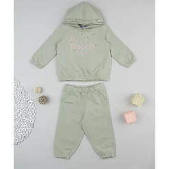 Conjunto jogging niña verde "Happy"*Prenatal Clearance