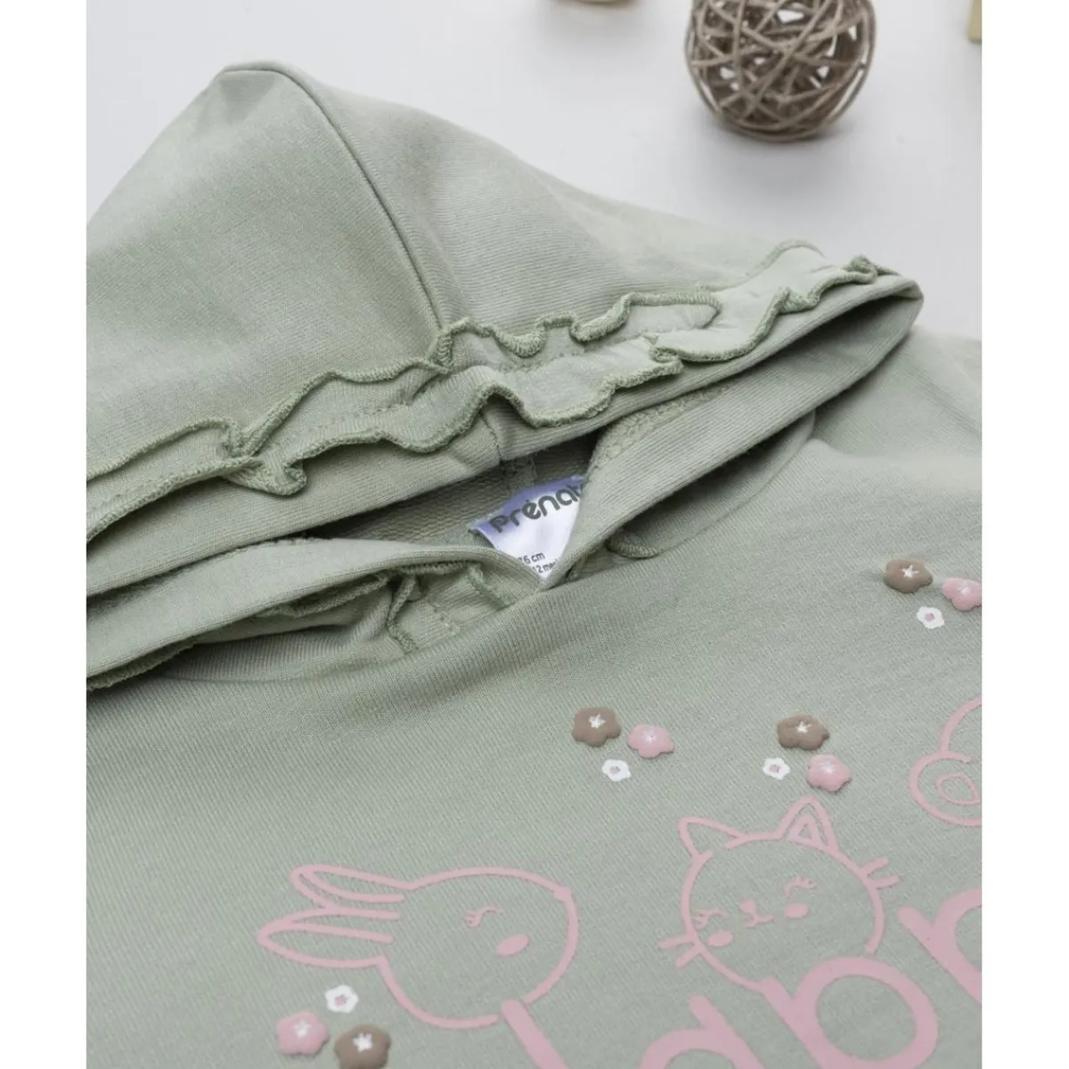 Conjunto jogging niña verde "Happy"*Prenatal Clearance